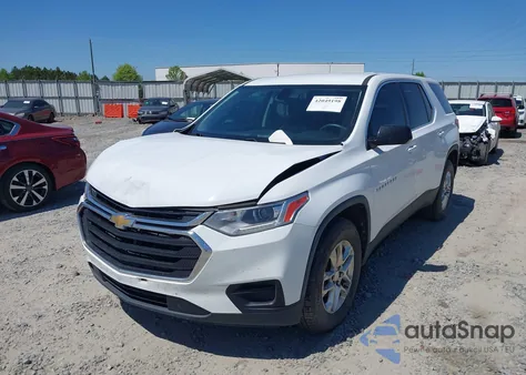 2018 Chevrolet Traverse Ls из США, поврежденный, VIN 1GNERFKW7JJ237569